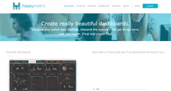 Desktop Screenshot of happymetrix.com