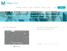 Tablet Screenshot of happymetrix.com